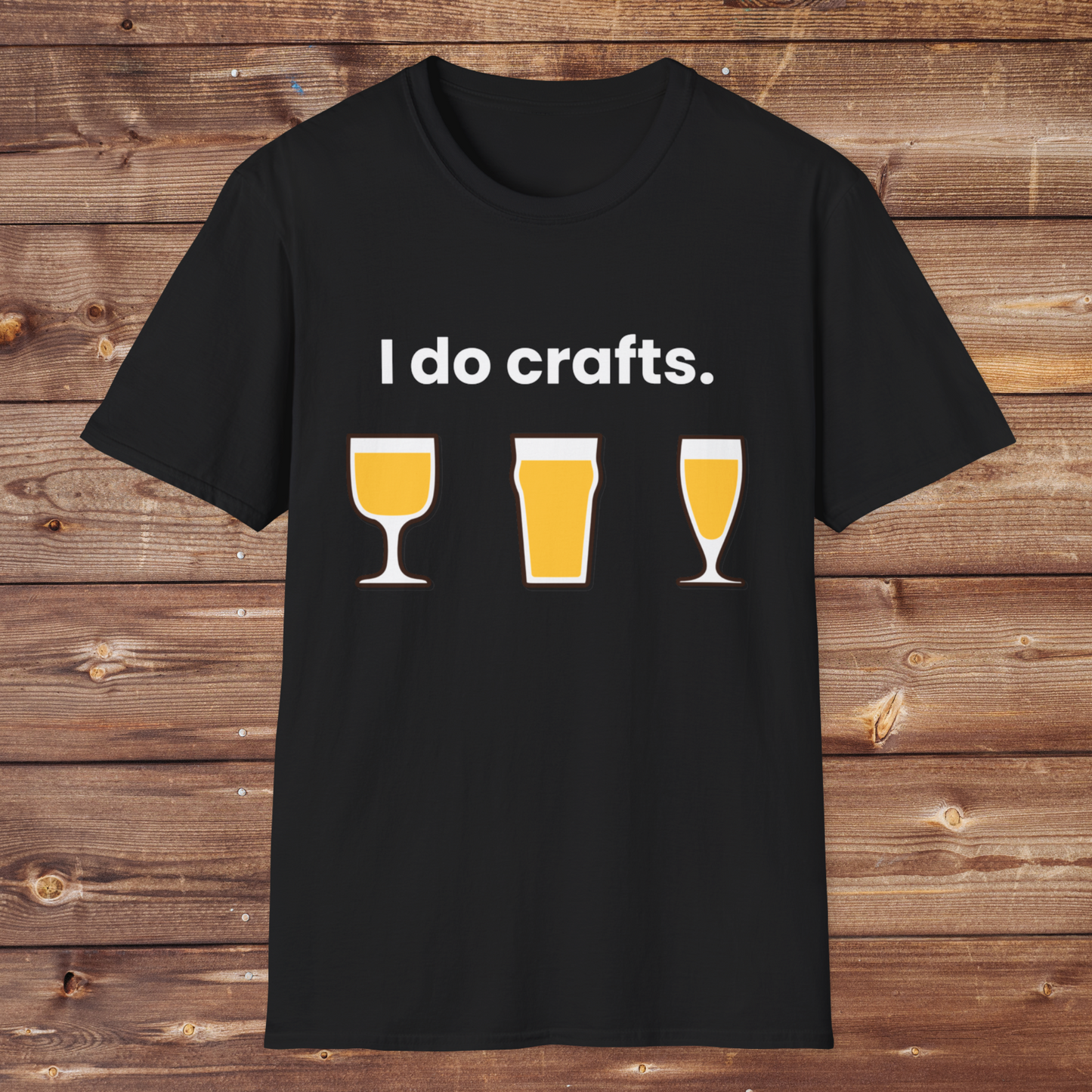 I do crafts (beer) t-shirt