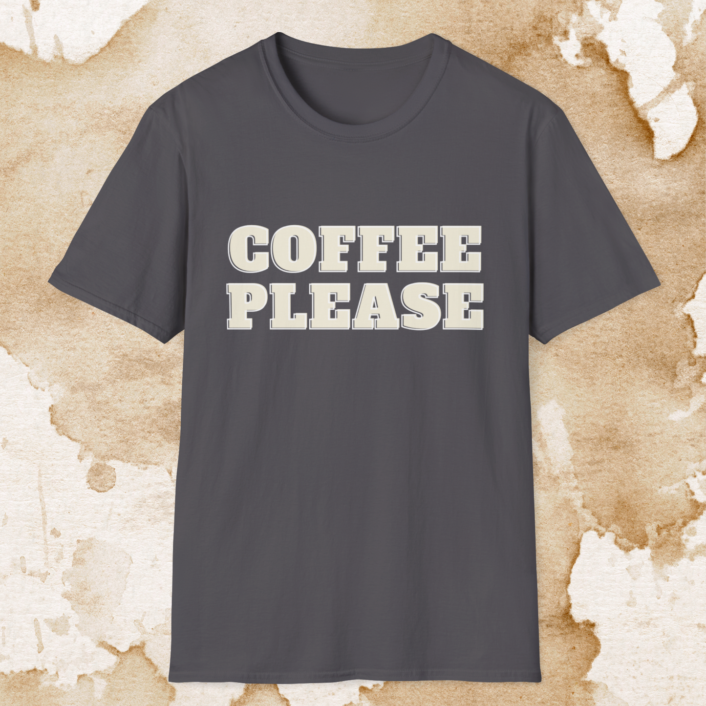 coffee please t-shirt