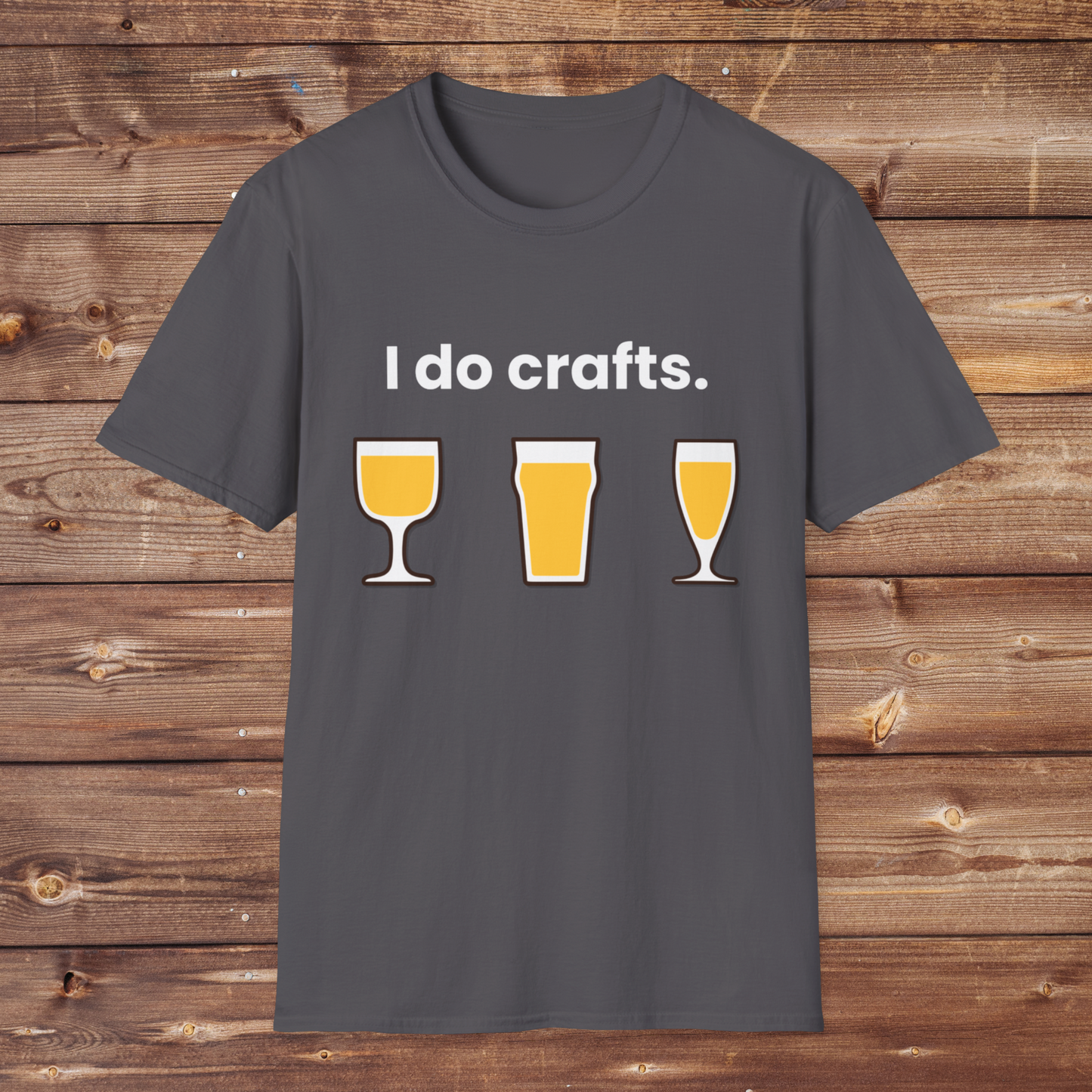 I do crafts (beer) t-shirt