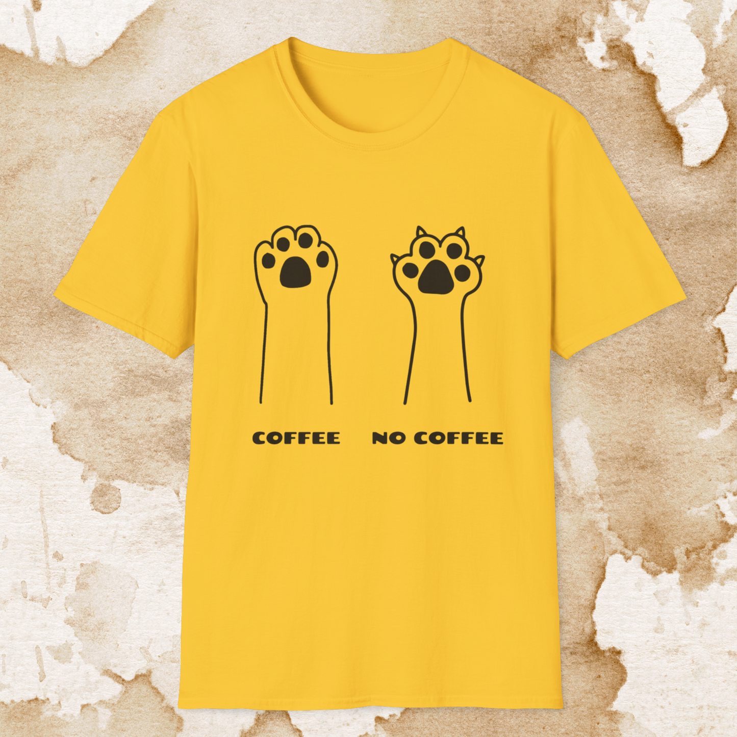 coffee claws t-shirt