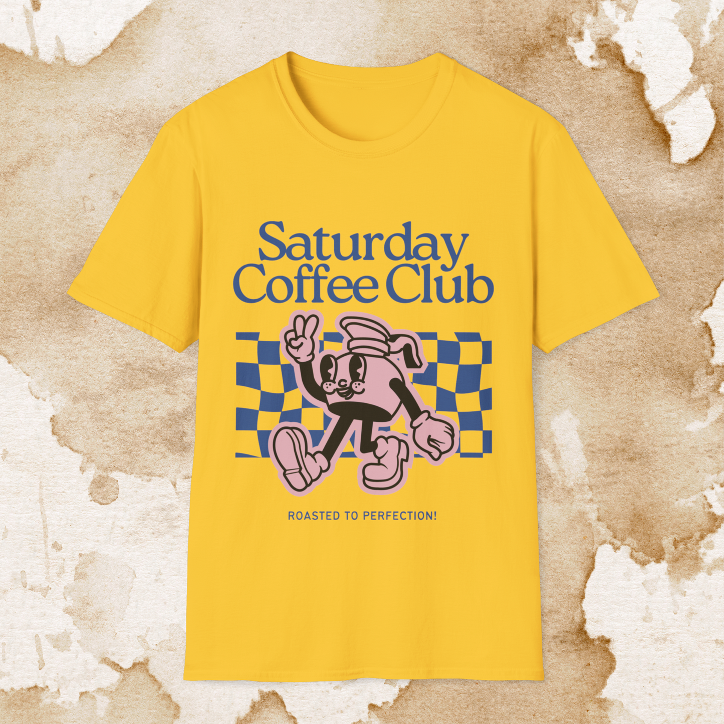 saturday coffee club t-shirt