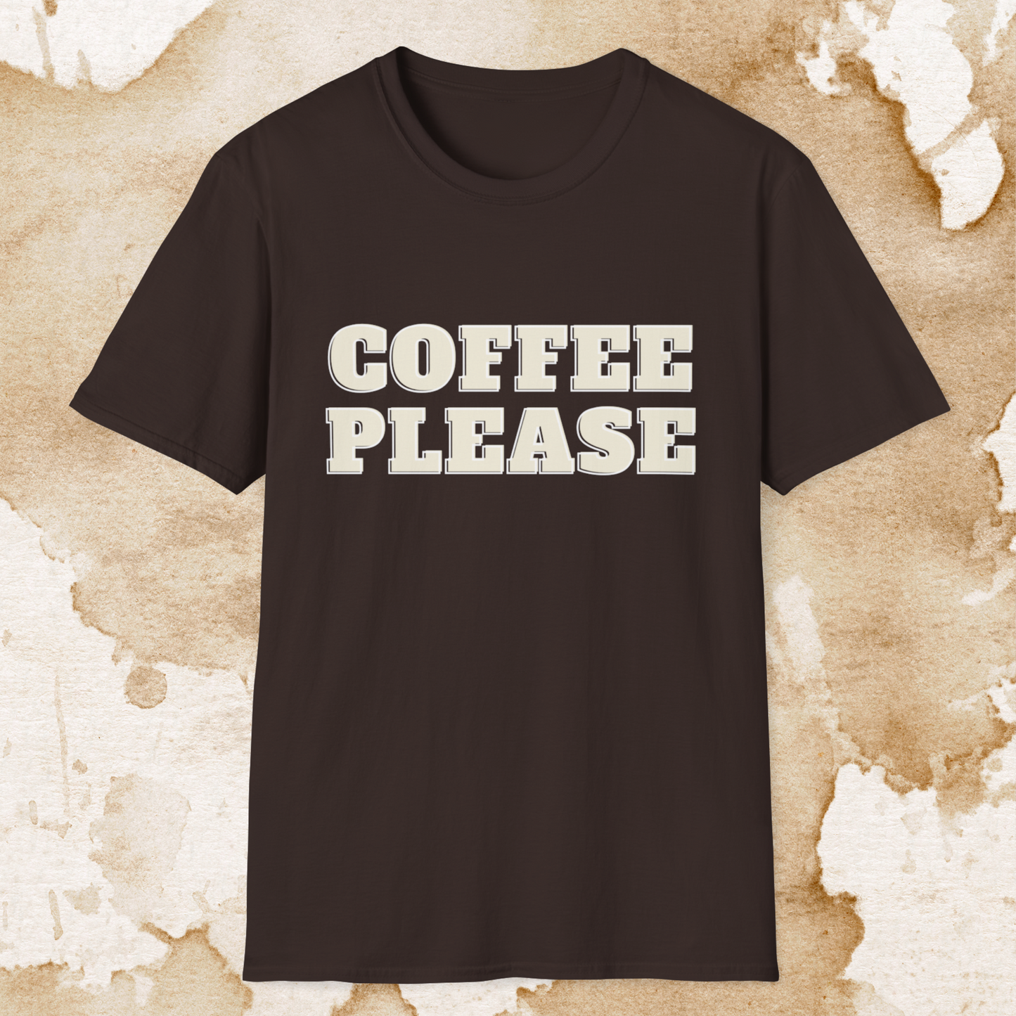 coffee please t-shirt