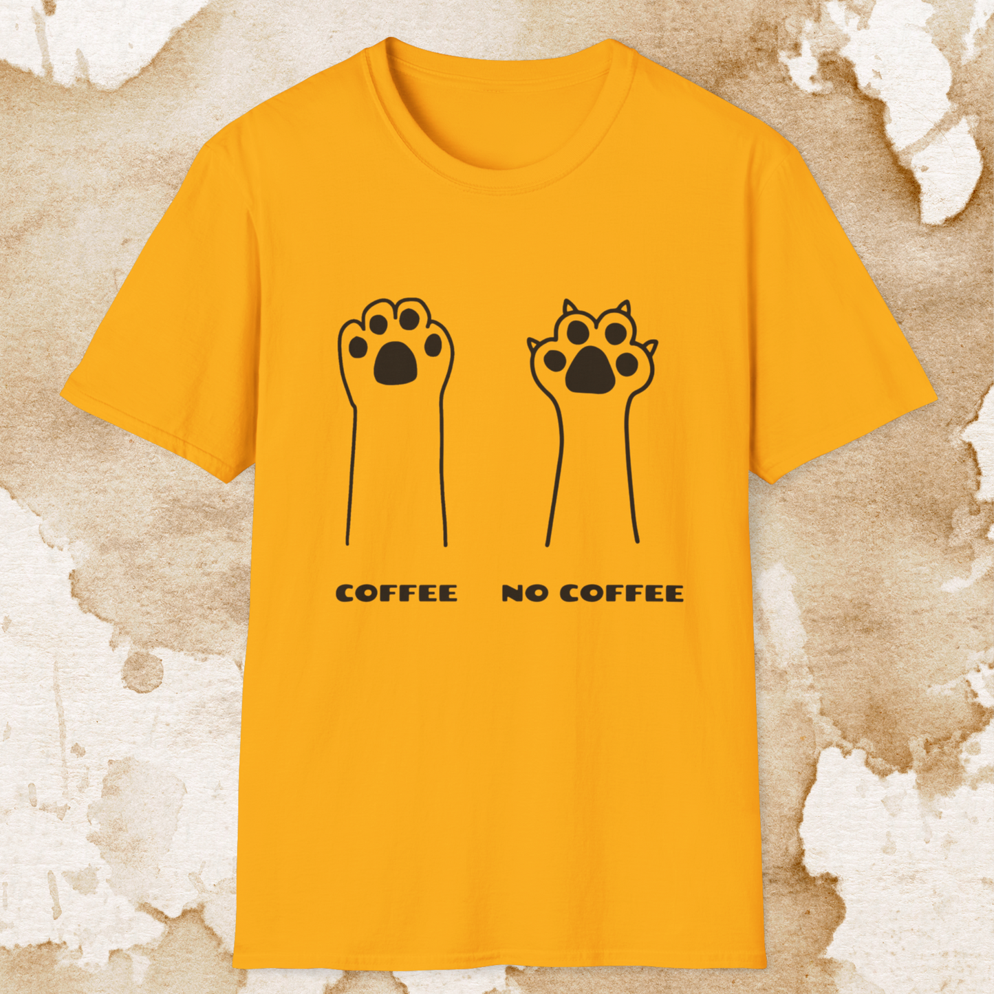 coffee claws t-shirt