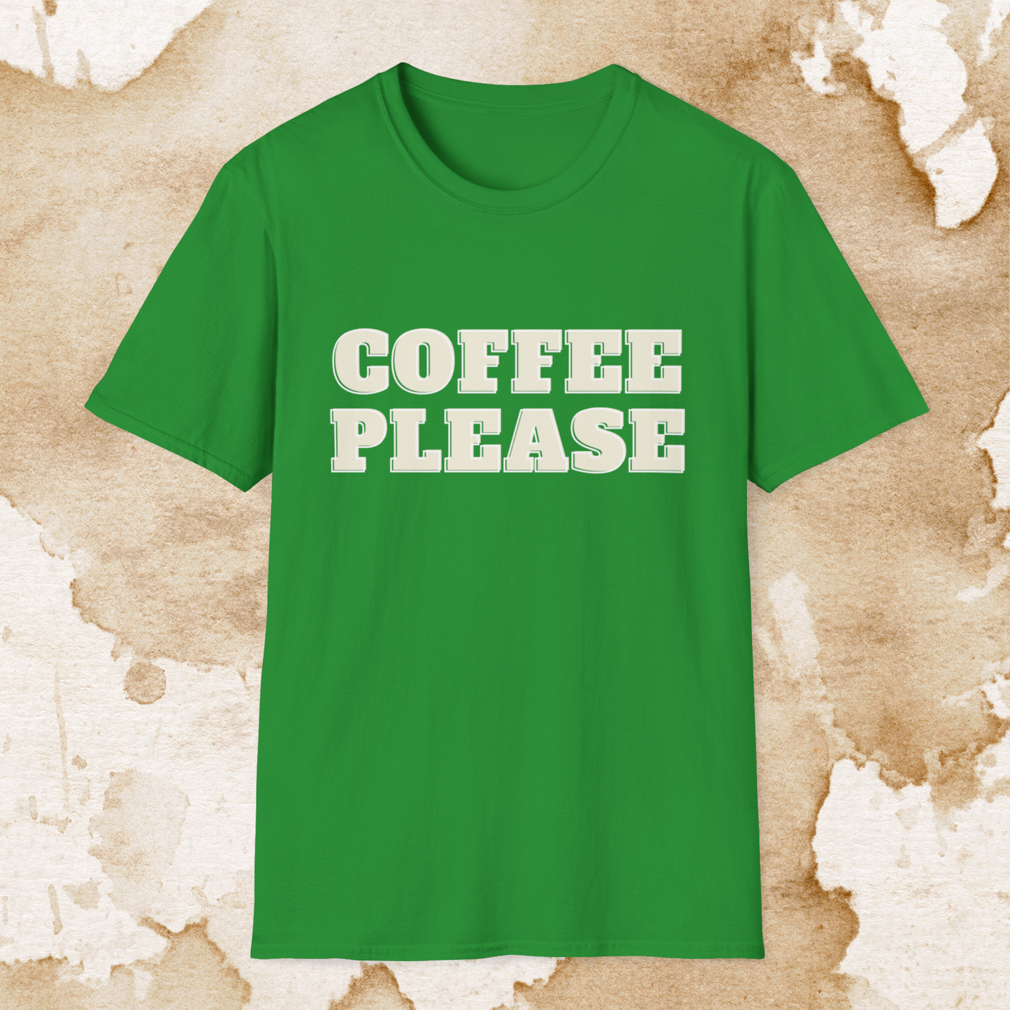 coffee please t-shirt