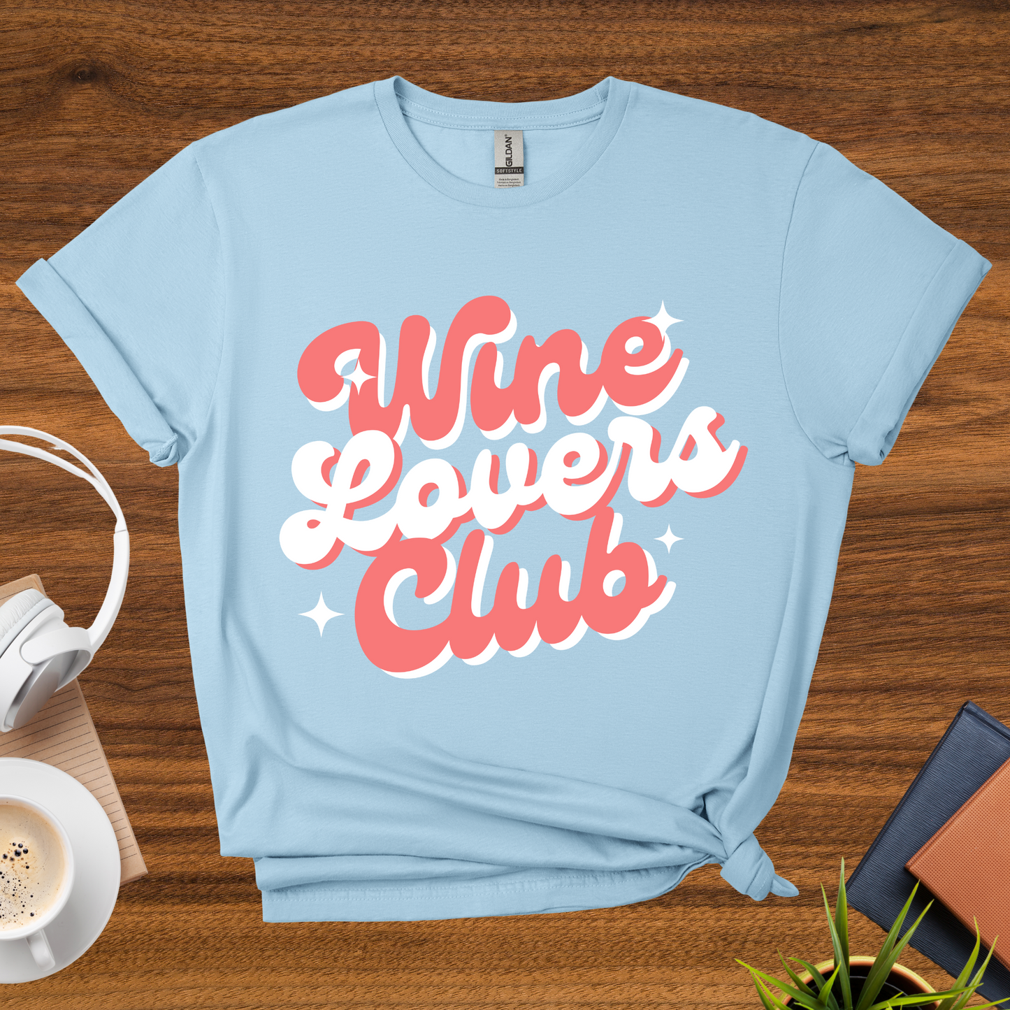wine lovers club t-shirt