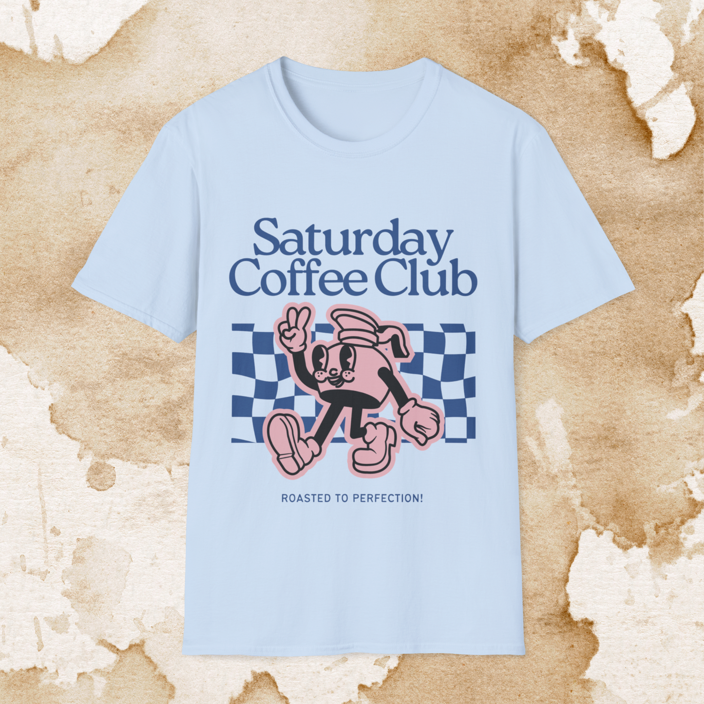 saturday coffee club t-shirt