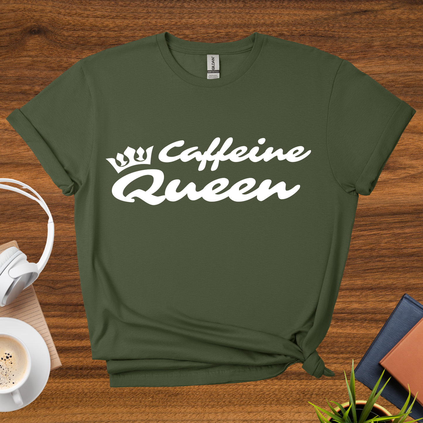 caffeine queen t-shirt