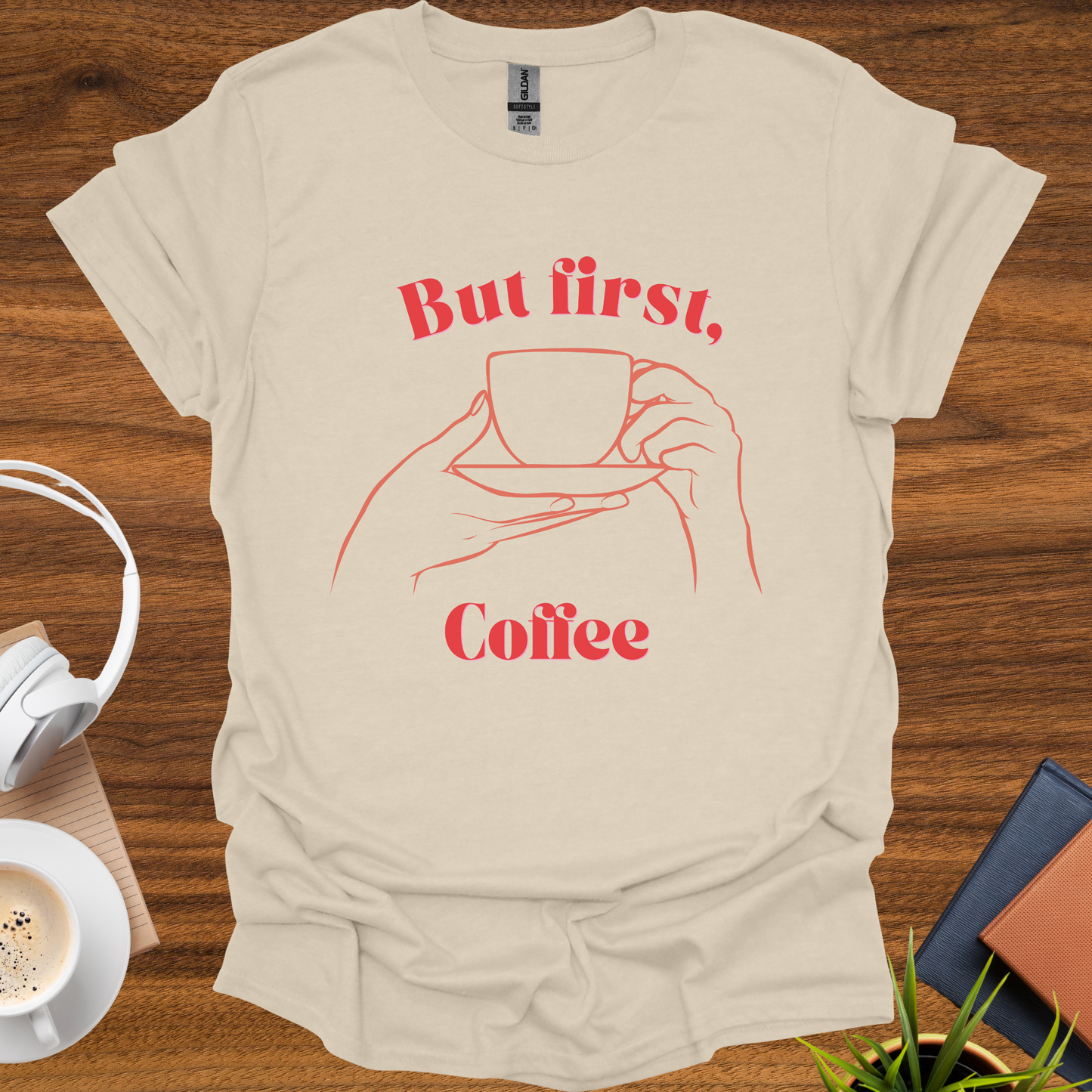 but first, coffee t-shirt