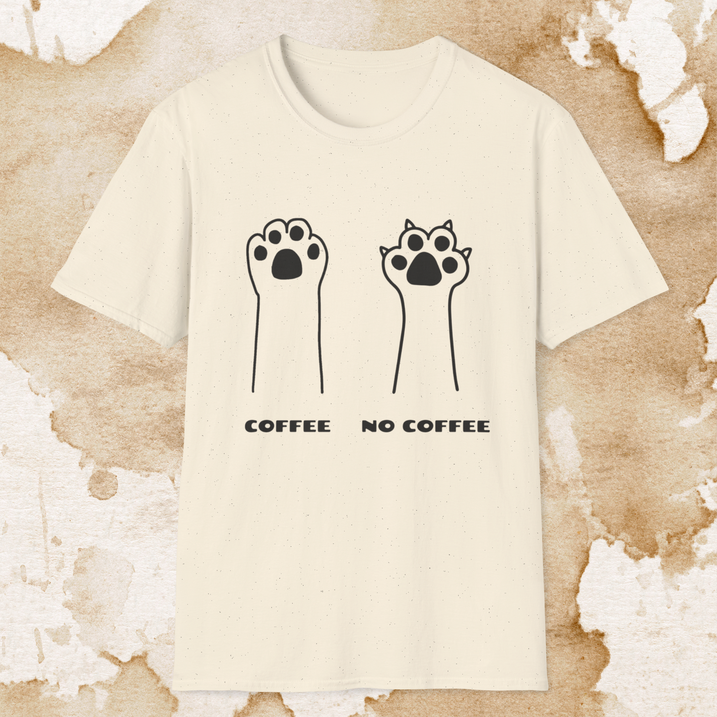 coffee claws t-shirt