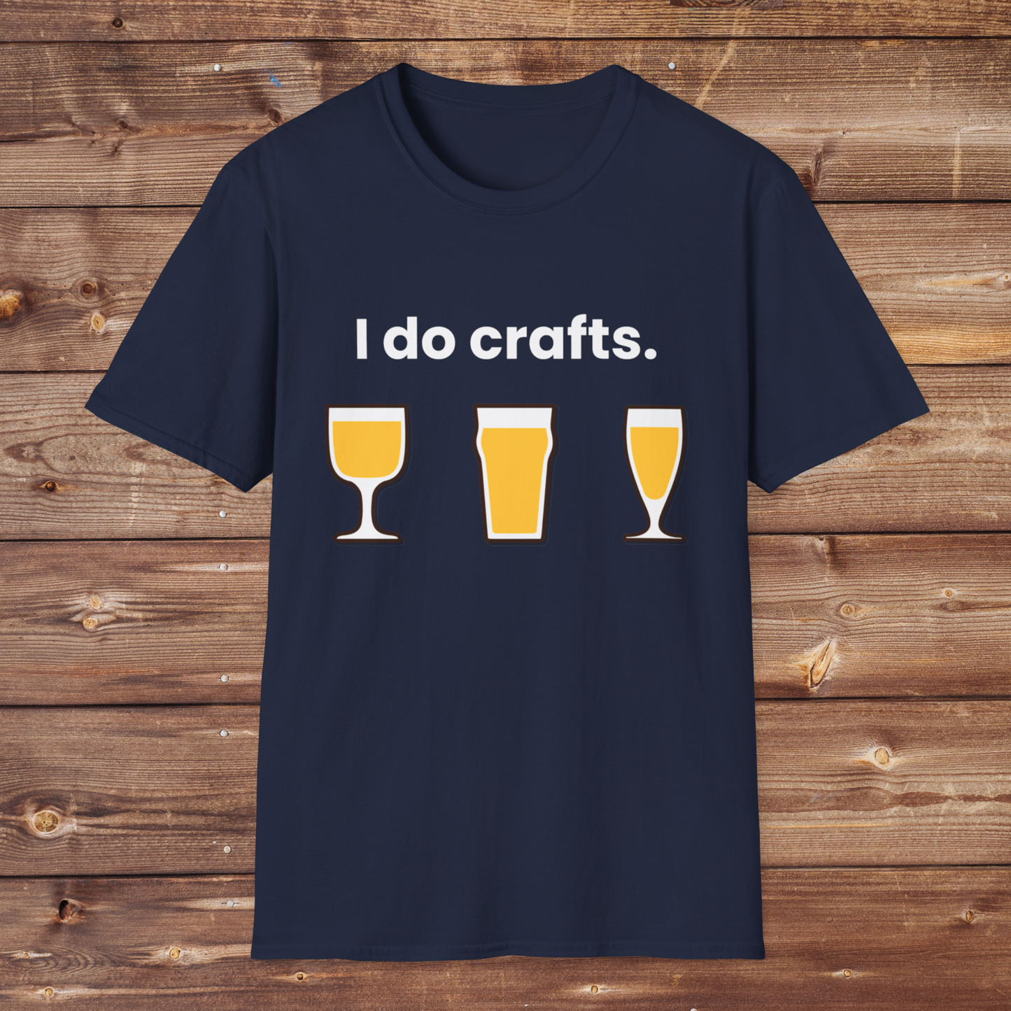 I do crafts (beer) t-shirt