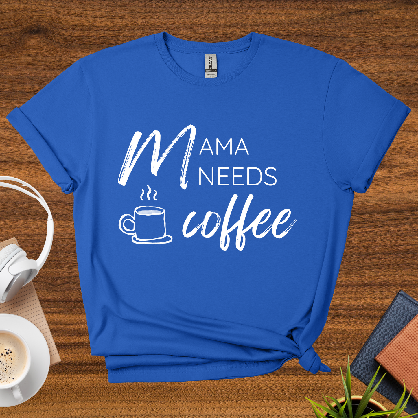 mama needs coffee t-shirt
