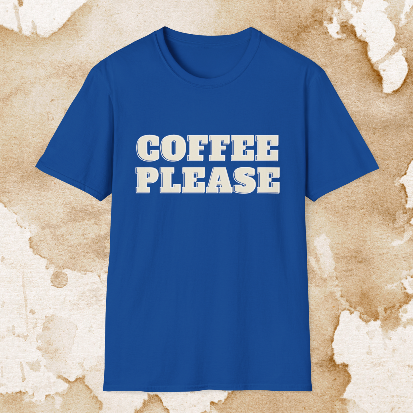coffee please t-shirt