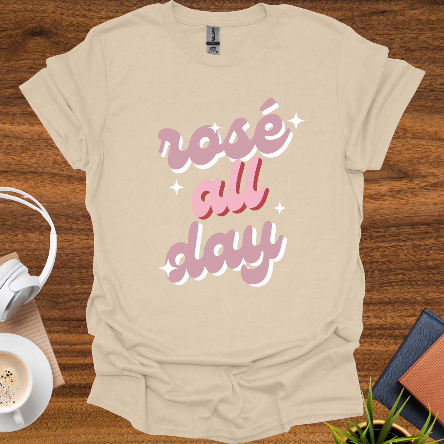 rosé all day t-shirt