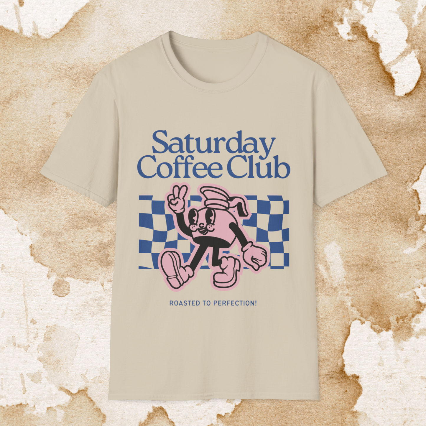 saturday coffee club t-shirt