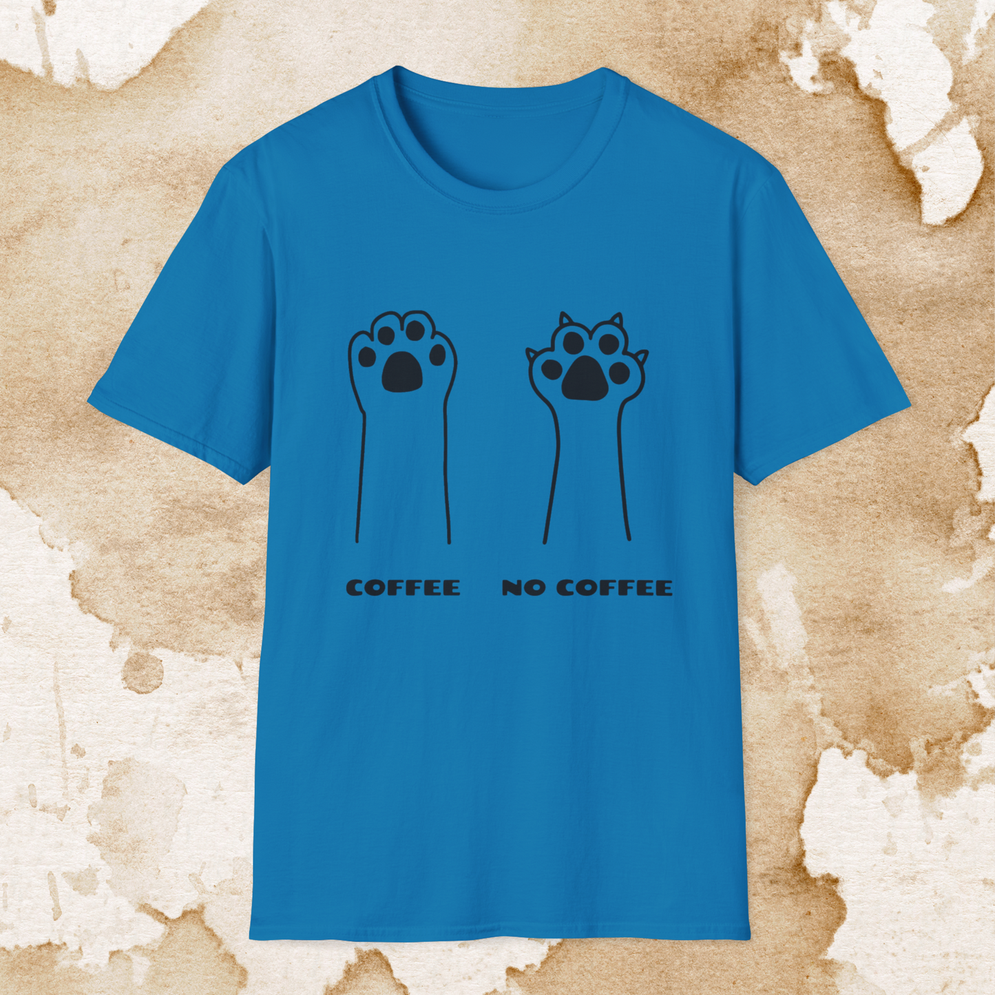 coffee claws t-shirt