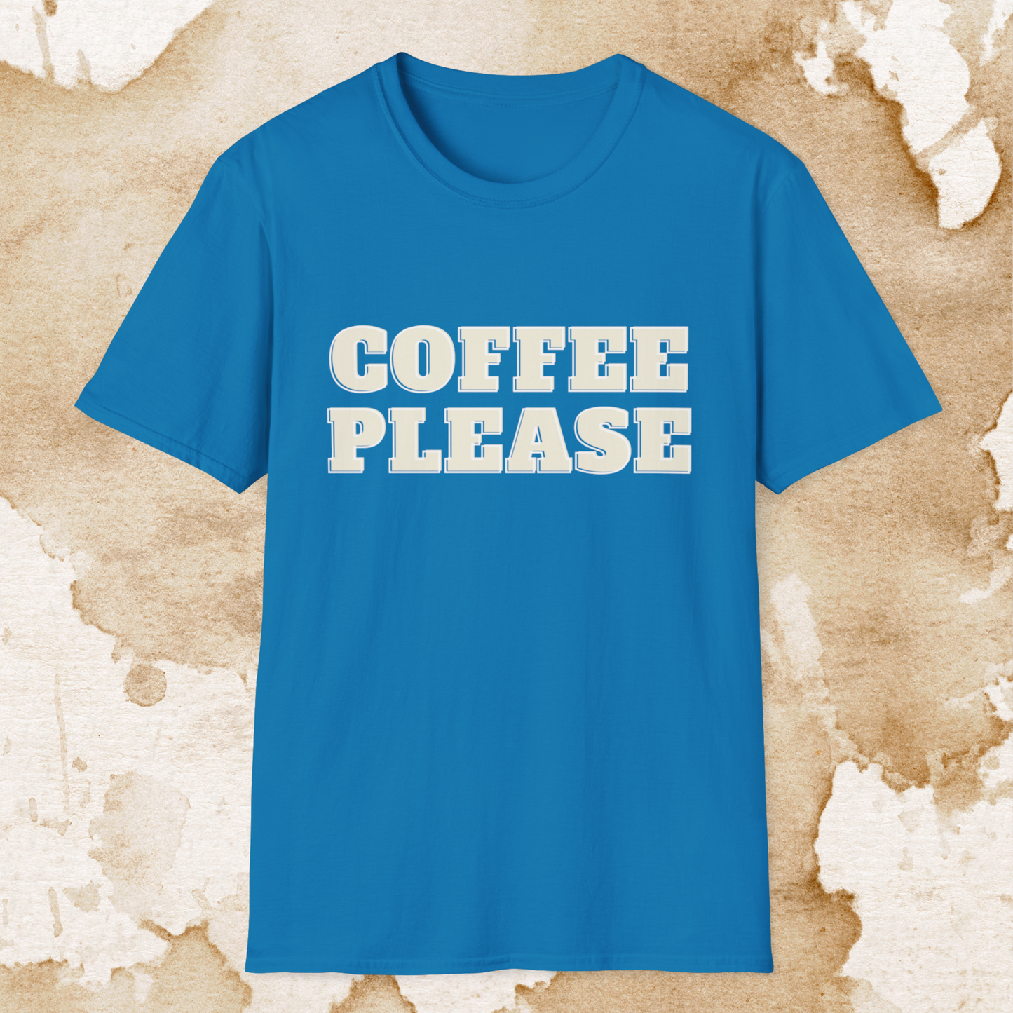 coffee please t-shirt