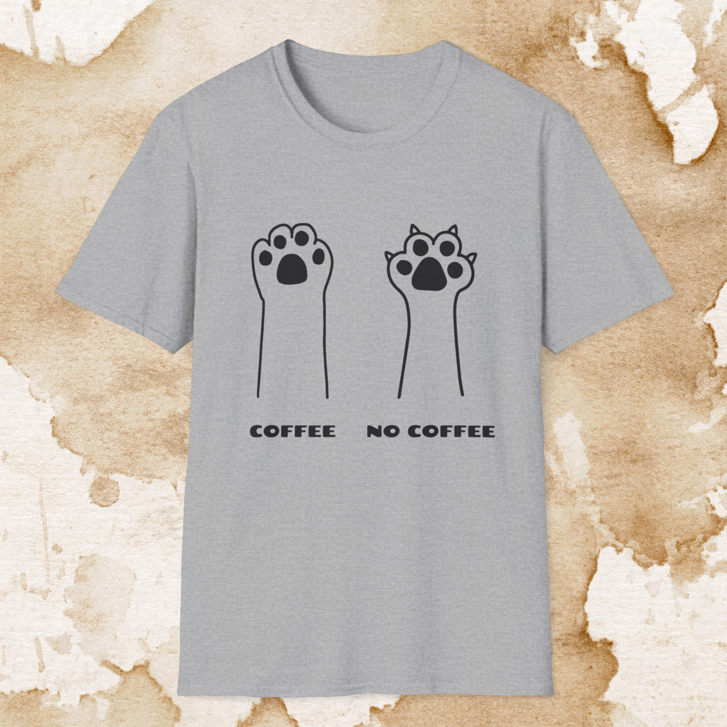 coffee claws t-shirt