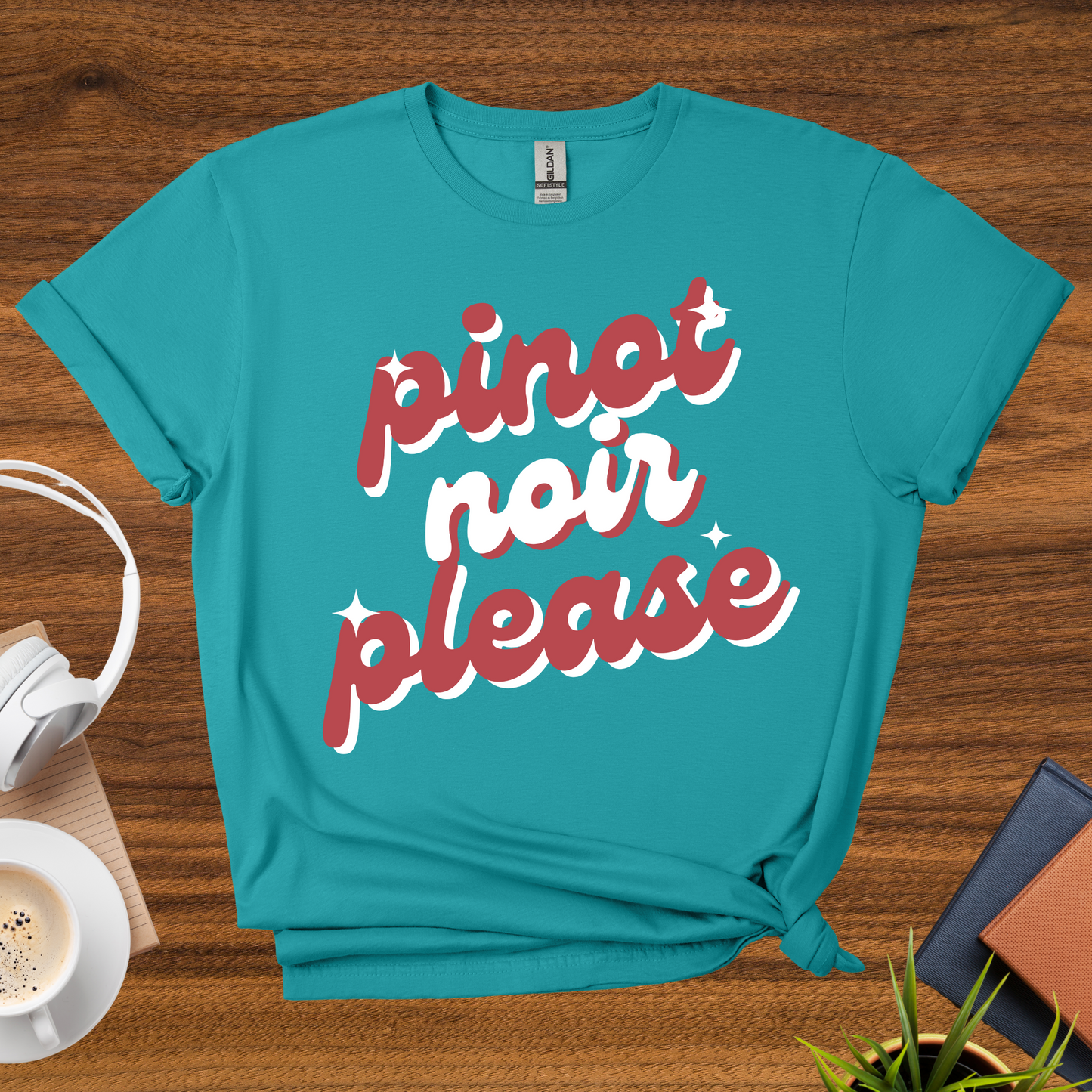 pinot noir please t-shirt