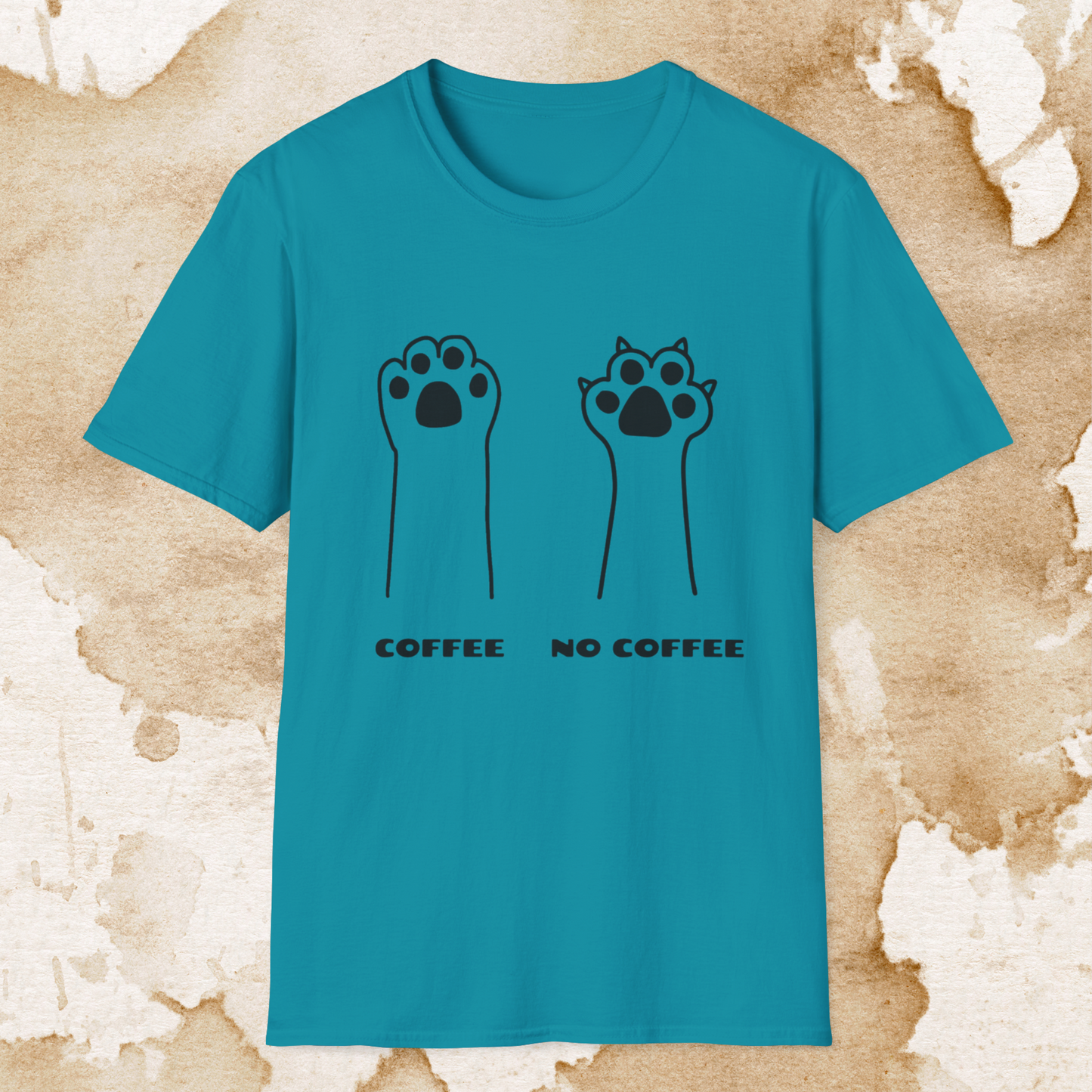 coffee claws t-shirt