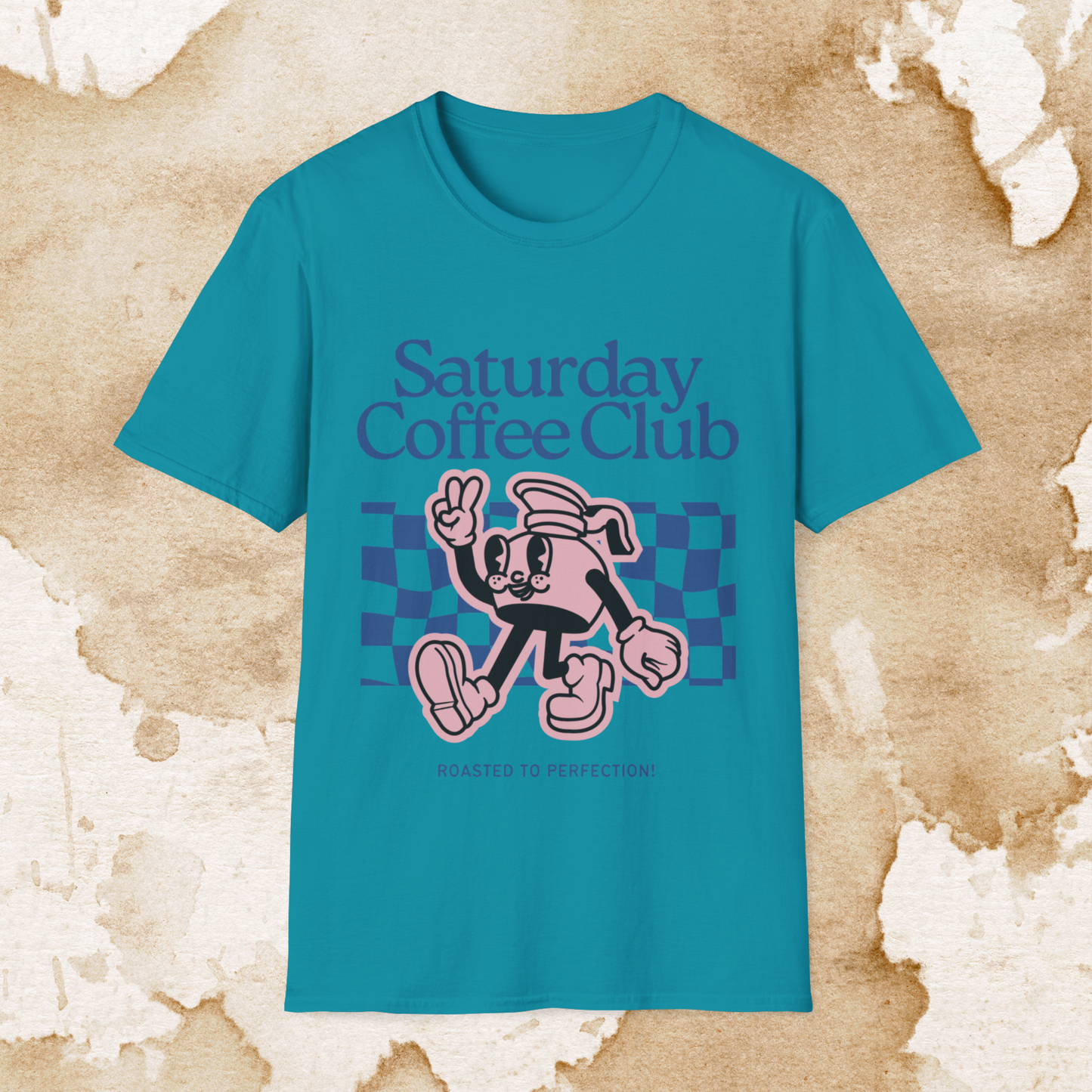 saturday coffee club t-shirt
