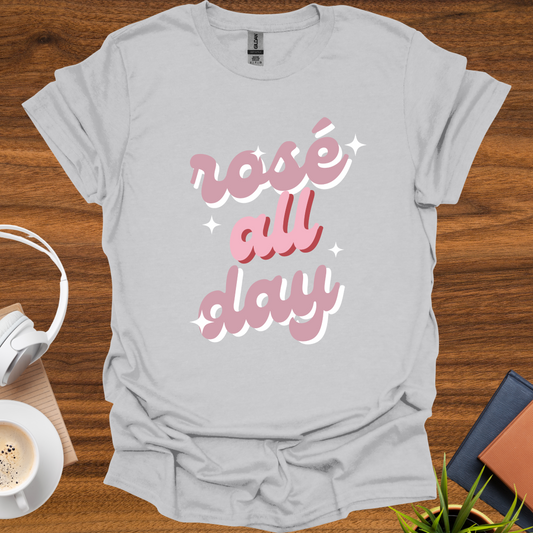 rosé all day t-shirt