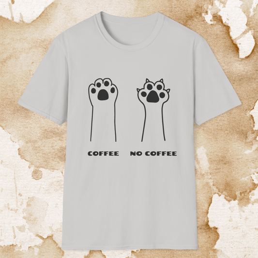 coffee claws t-shirt