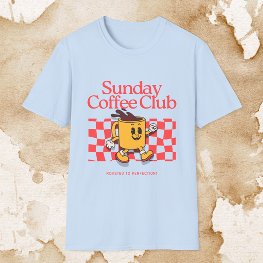 sunday coffee club t-shirt