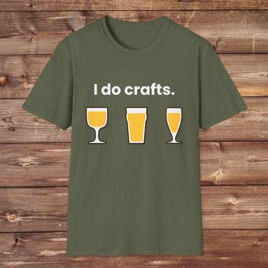 I do crafts (beer) t-shirt