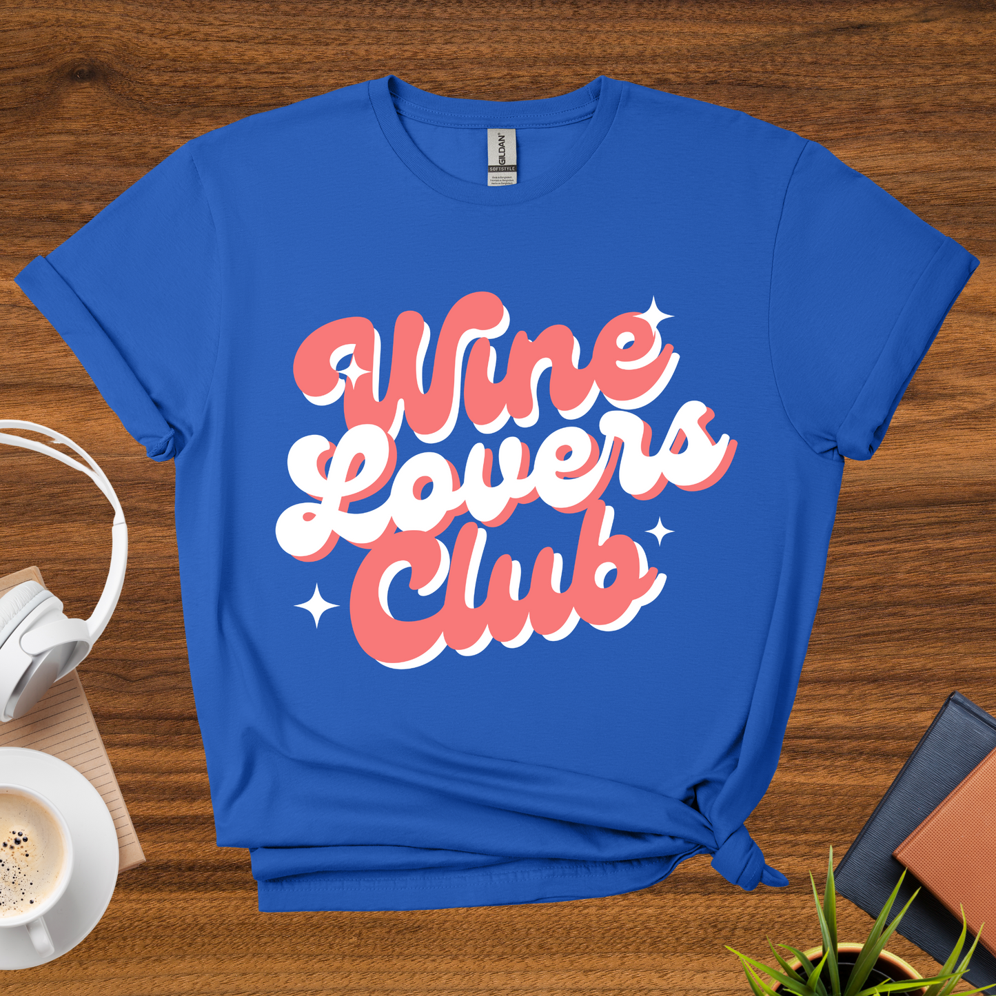 wine lovers club t-shirt