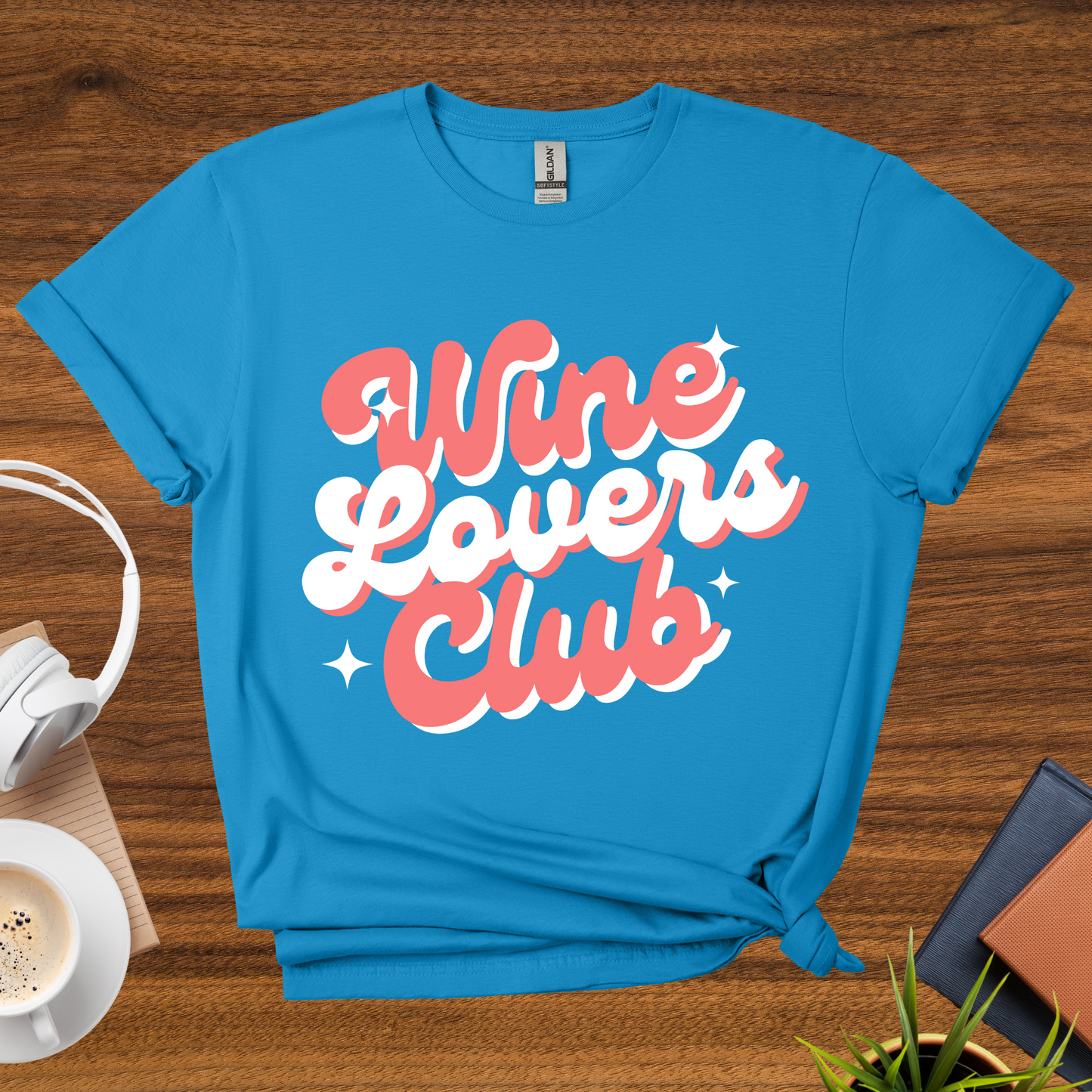 wine lovers club t-shirt