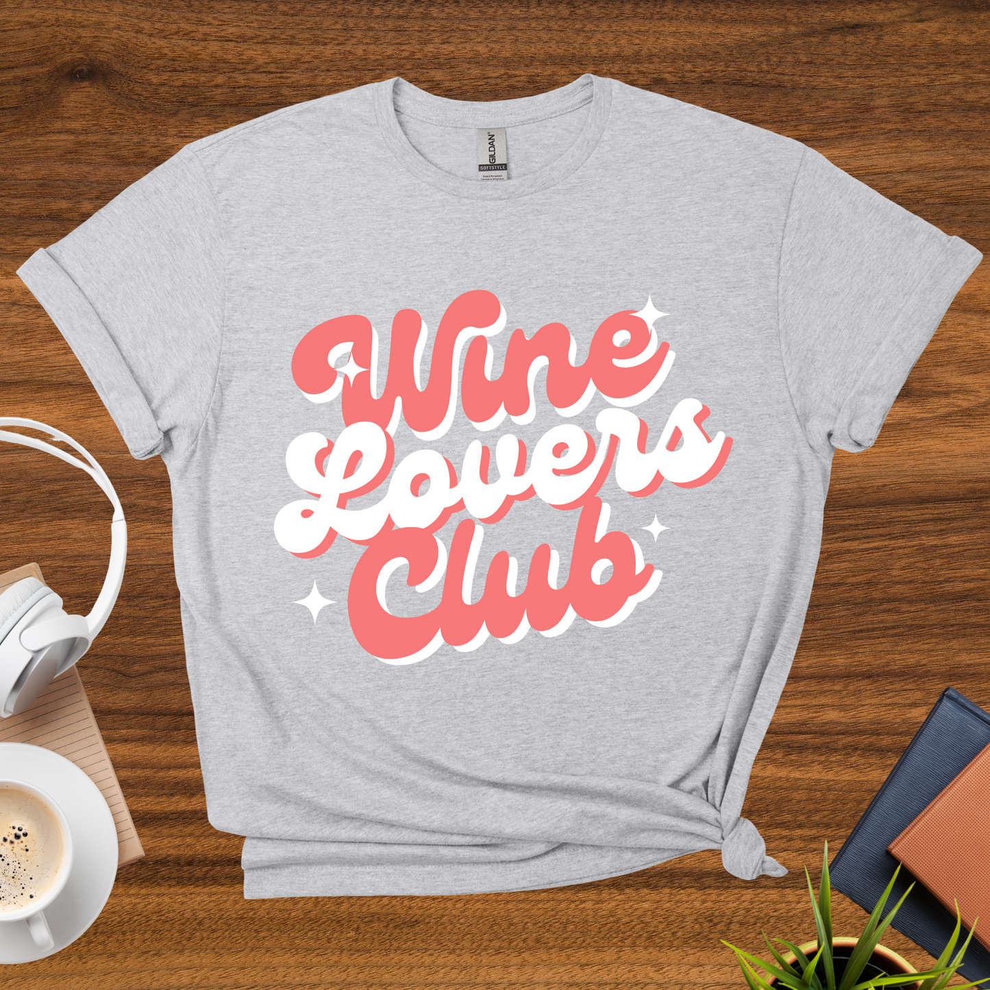 wine lovers club t-shirt